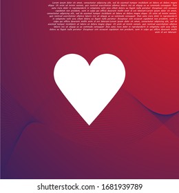 Vector icon heart 10 EPSVector icon heart 10 EPS . Lorem Ipsum Illustration design