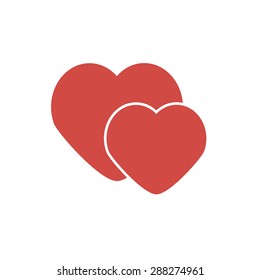 vector icon heart, love
