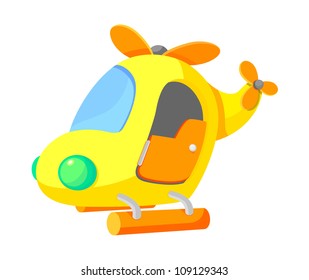 vector icon helicopter
