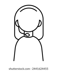 Vector icon of help desk, telephone help, online consultation. Pectorgamma in flat style. EPS10

