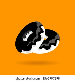 vector icon of holiday cakes or donuts until black friday