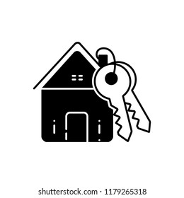 Vector icon for home loan