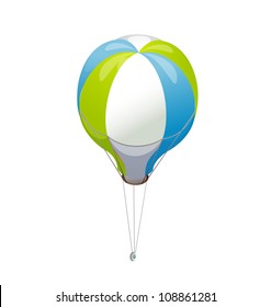vector icon hot air balloon