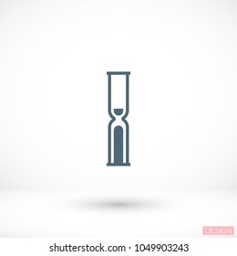Vector icon hourglass 10 EPS