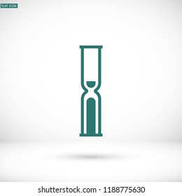 Vector icon hourglass 10 EPS