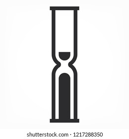 Vector icon hourglass 10 EPS