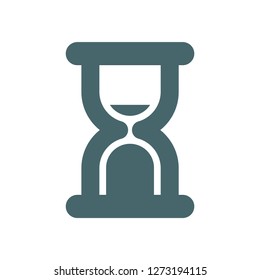 Vector icon hourglass 10 EPS
