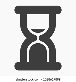 Vector icon hourglass 10 EPS