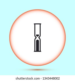 Vector icon hourglass 10 EPS