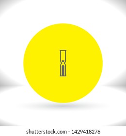 Vector icon hourglass 10 EPS . Lorem Ipsum Illustration design