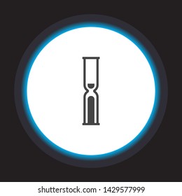 Vector icon hourglass 10 EPS . Lorem Ipsum Illustration design