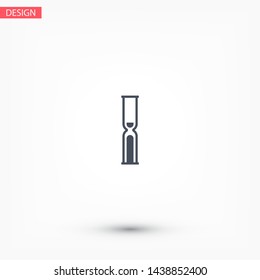 Vector icon hourglass 10 EPS . Lorem Ipsum Illustration design