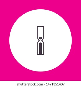 Vector icon hourglass 10 EPS . Lorem Ipsum Illustration design