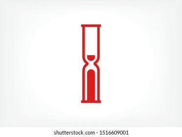 Vector icon hourglass 10 EPS . Lorem Ipsum Illustration design