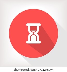 Vector icon hourglass 10 EPS . Lorem Ipsum Illustration design