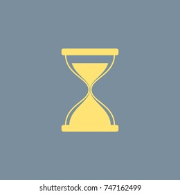 Vector icon of Hourglass. Eps-10.