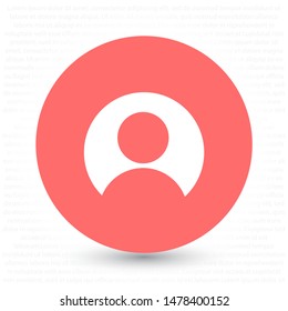 Vector icon human 10 EPS . Lorem Ipsum Illustration design
