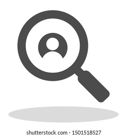 Vector icon human 10 EPS . Lorem Ipsum Illustration design
