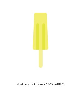 Vector icon of ice cream on EPS 10