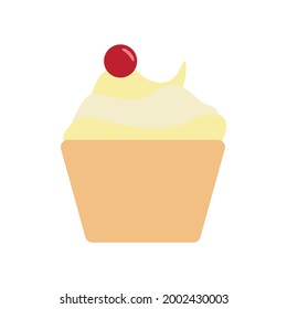 vector icon, ice cream on white background