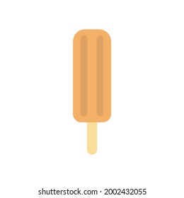 icono vector, helado en fondo blanco