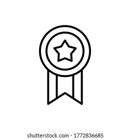 ilustración de icono vector insignia de la bandera de los Estados Unidos