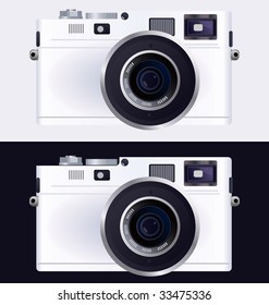 ilustración de icono vector de la cámara, la lente
