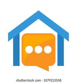 vector icon illustration with the concept of home information history