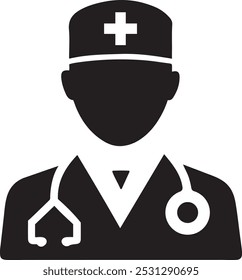 Ilustración Del Icono Del Vector Para El Doctor.