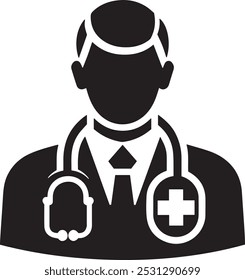 Ilustración Del Icono Del Vector Para El Doctor.