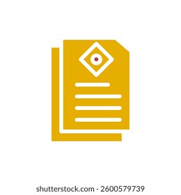 Vector Icon Illustration of Documents and Files
