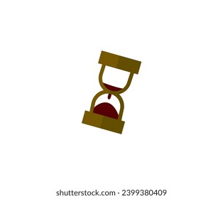 Vector Icon Illustration of Hourglass or timer
