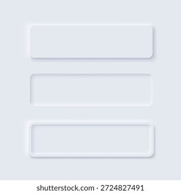 Vector icon illustration. Search bar ux element interface design tool white buttons. Isolated on transparent background.
