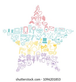 Vector Icon illustration set