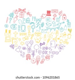 Vector Icon illustration set