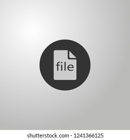 vector icon illustration sign file pdf format book button info sign internet
