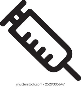 Ilustración De Icono De Vector Para Jeringa.