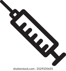 Ilustración De Icono De Vector Para Jeringa.