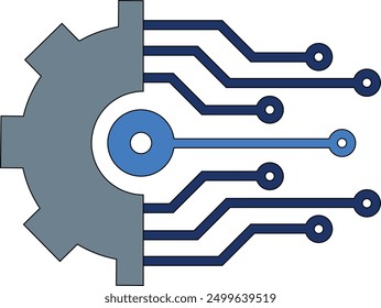 Vector icon illustration for technological advancements, developments, and innovation. 