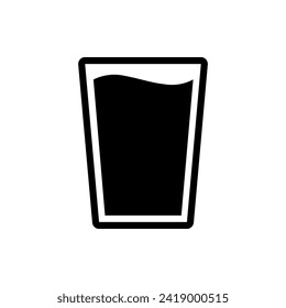 Vektorsymbol-Illustrationen von Wassergetränken, Tee, Saft, Soda, Sirup usw. Geeignet für verschiedene Designs aus der Lebensmittel- und Getränkeindustrie.