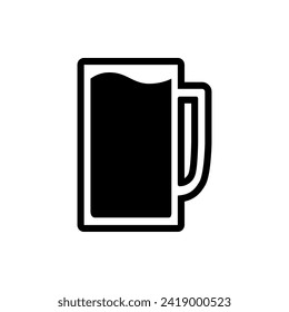 Icono vectorial ilustraciones de bebidas de agua, té, jugo, soda, jarabe, etc. Adecuadas para diversos diseños relacionados con la industria de la comida y bebida.