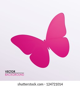 Vector icon image butterfly