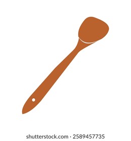 vector icon image of kitchen tool, Ladle. on a white background. simple vector illustration design.