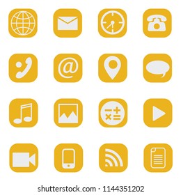 Vector Icon Image On White Background.
