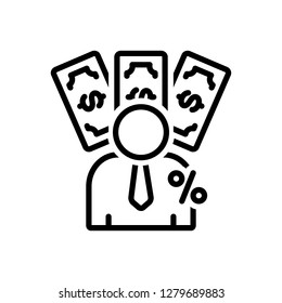 Vector icon for imposition