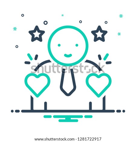 Vector icon for incorruptible