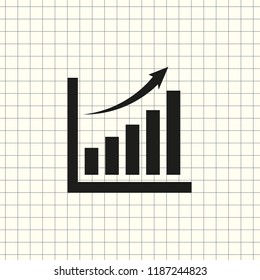 vector icon infographic, chart