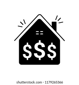 Vector icon for investment