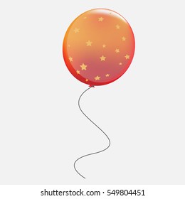 vector  icon isolated air ballon 