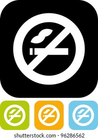 Vector icon isolated - No smoking
